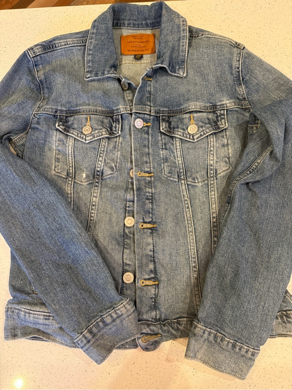 Lucky Brand Light Blue Denim Jacket